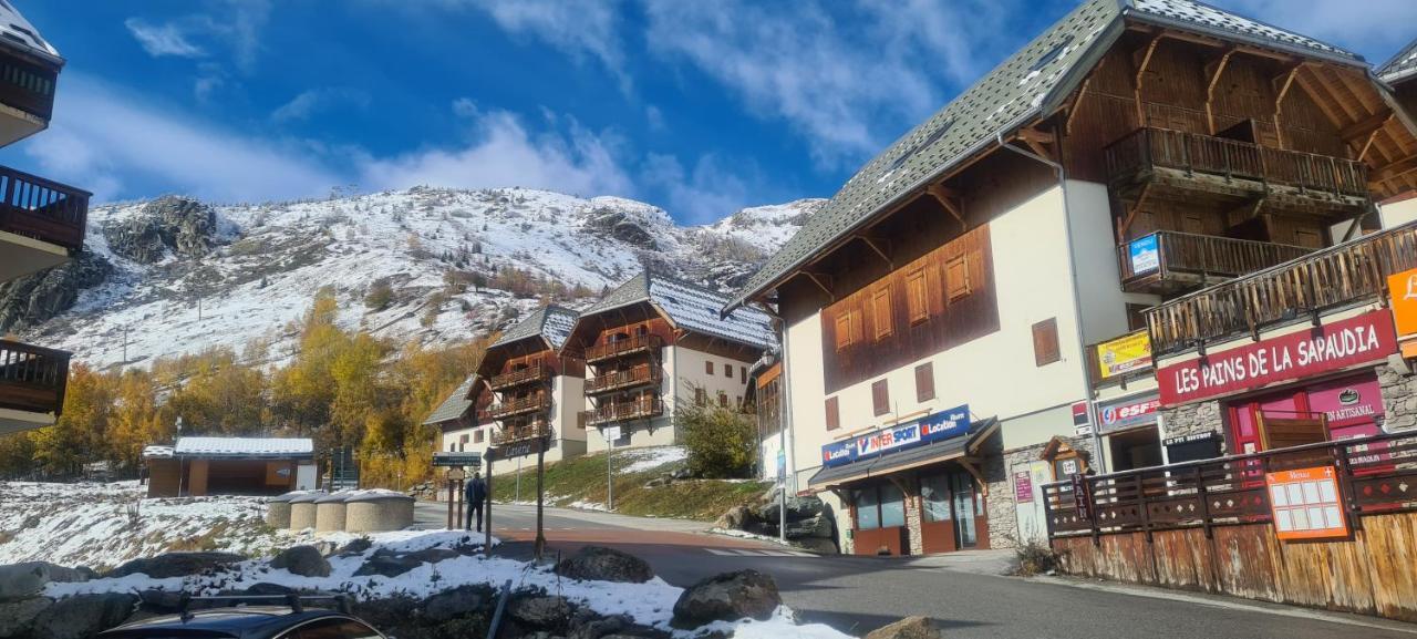 Appartement Étoilé: Ski-In Comfort with Free Wi-Fi Saint-Sorlin-d'Arves Exterior photo